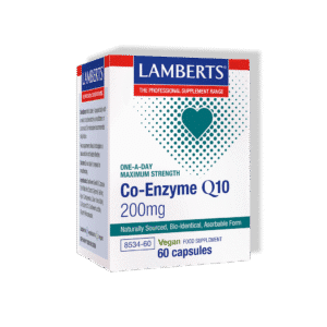 Lamberts Latvija| Produkta attēls| Koenzīms Q10 200 mg