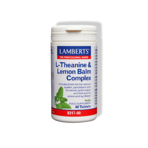 Lamberts Latvija| Produkta attēls| L-teanīna un citronmelisas komplekss